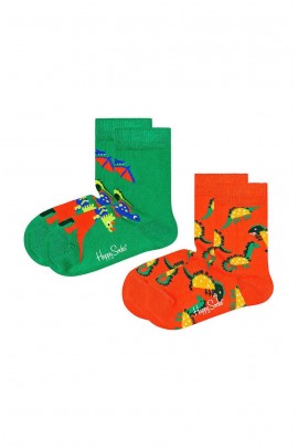 Happy Socks - Sosete copii Kids Dinos (2-pack)