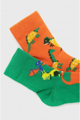 Happy Socks - Sosete copii Kids Dinos (2-pack)
