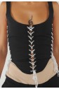 Cactus the Brand - Top tip corset cu snururi