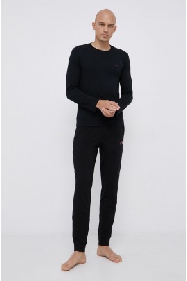 Emporio Armani Underwear - Camasa cu maneca lunga din bumbac