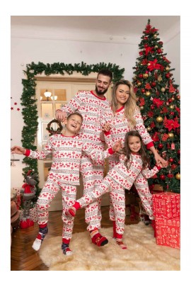Pijamale de Familie - Set Jingle Red